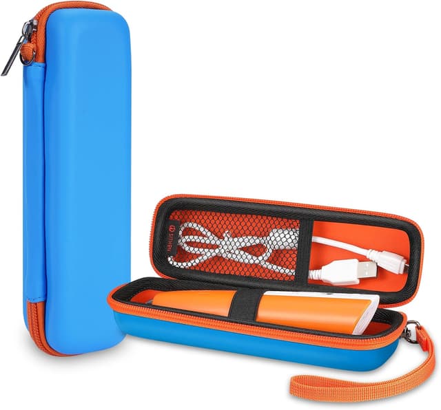 Detalle de SITHON stoßfeste Hülle für Ravensburger tiptoi Stifte – Tasche mit Handschlaufe (blau)