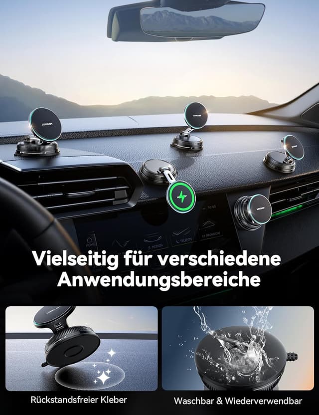 Detalle 2 de JOYROOM Magsafe Autohalterung 15W