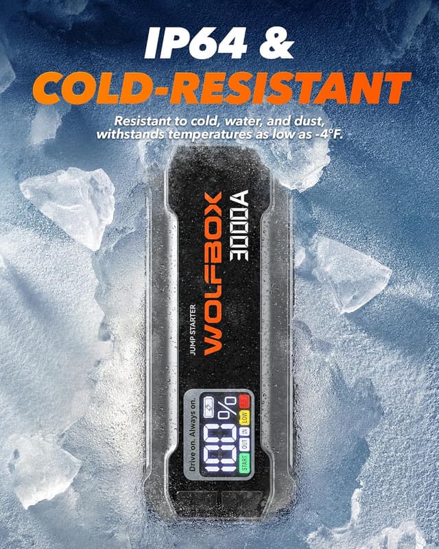 Thumbnail 6 de WOLFBOX Starthilfe Powerbank 3000A 12V