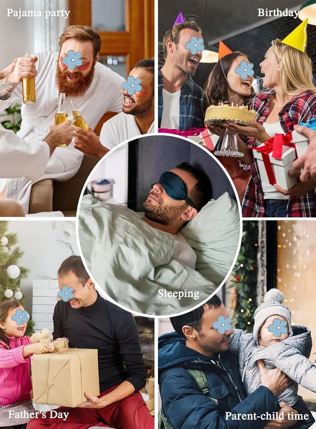 Detalle de Lovasy men’s fleece pyjamas set (2-piece) with fluffy hoodie – warm winter loungewear