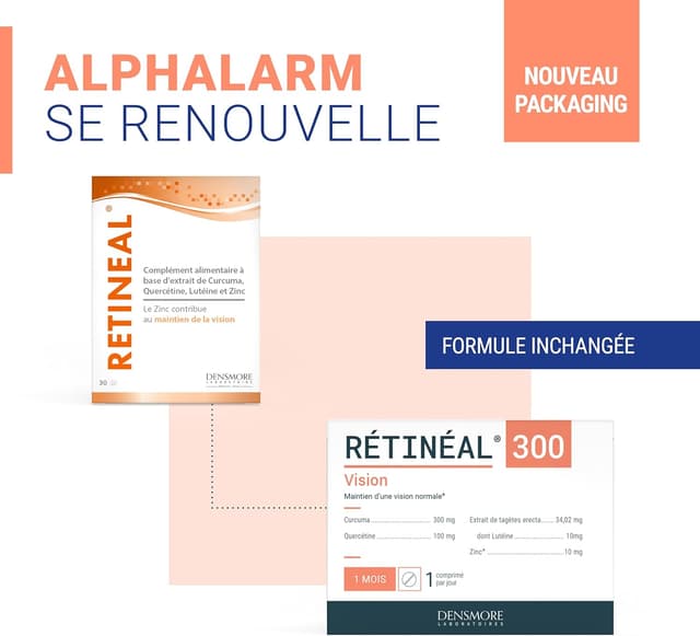 Detalle 2 de Rétineal Densmore vision, complément zinc