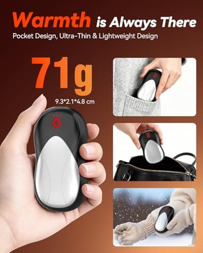 Thumbnail 5 de PHEJIE Calentador de Manos 6000mAh 🔥