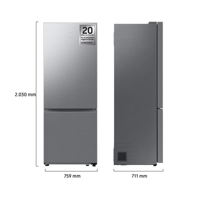 Thumbnail 1 de Samsung RB53DG703DS9EF Frigorífico 75 cm 📺