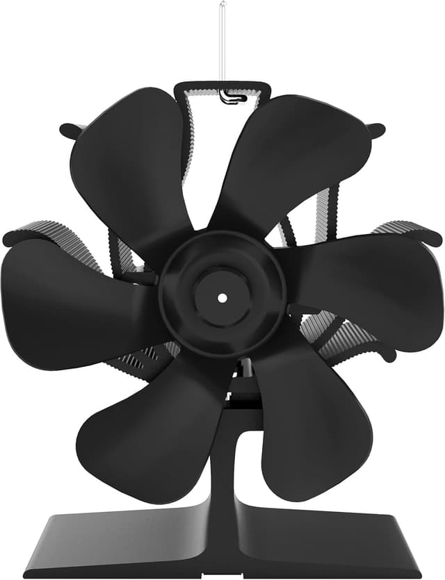 Imagen de TITECK Log Burner Fan 6-blade stove fan en OfertitasTOP