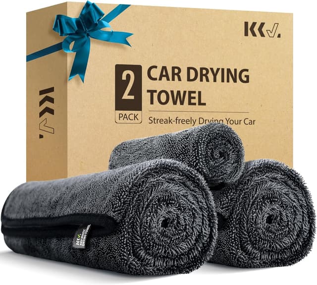 Detalle de KKV 2-Pack Microfiber Towels 35" x 24"