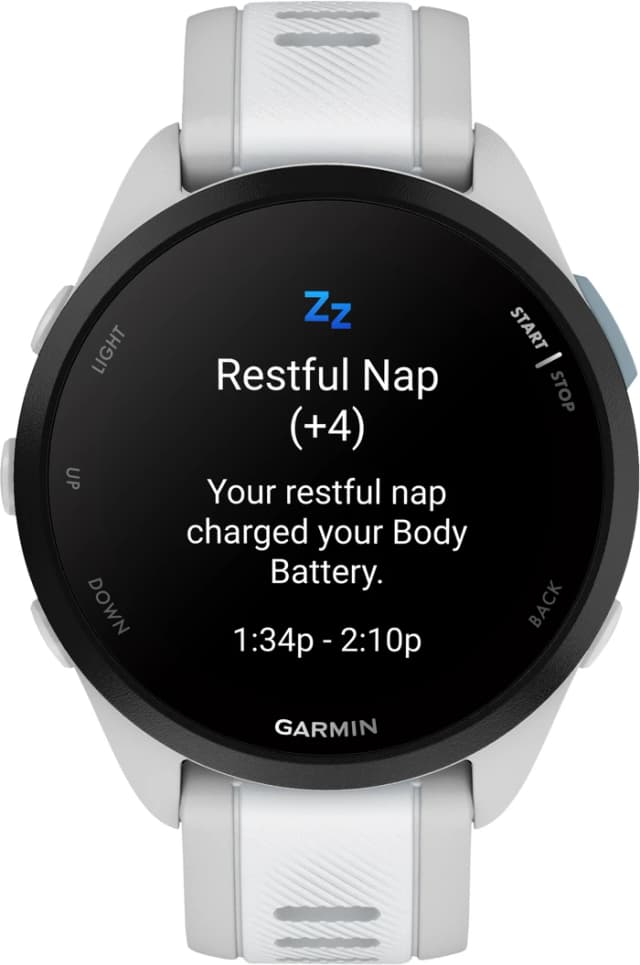 Thumbnail 8 de Garmin Forerunner 165 Grau/Weiß – GPS-Laufuhr