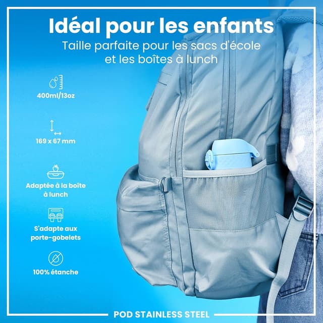 Thumbnail 1 de Ion8 Gourde Enfant 400ml đ„€