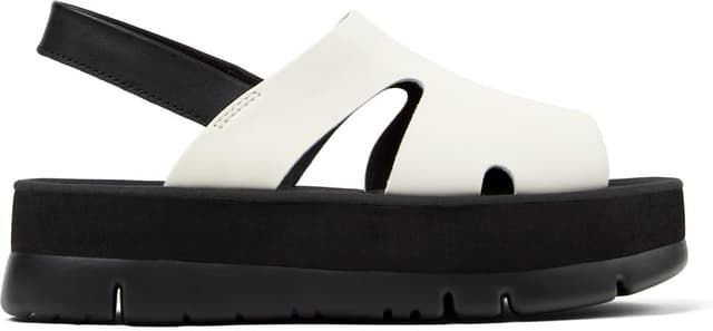 Detalle de Camper Women’s Oruga Up K200848 Sandal (Natural White)