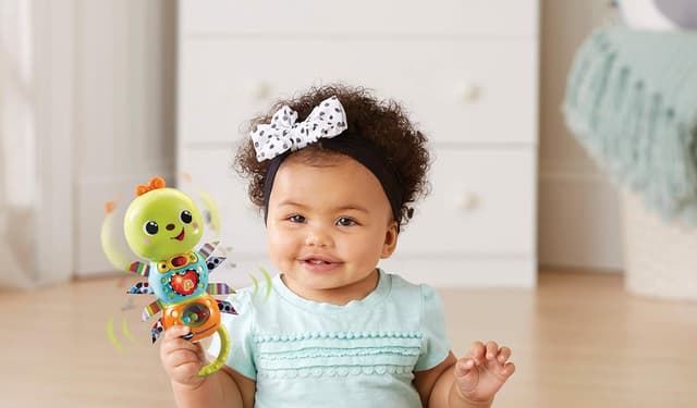 Detalle de VTech Hochet à chenilles pour bébé 80-527804