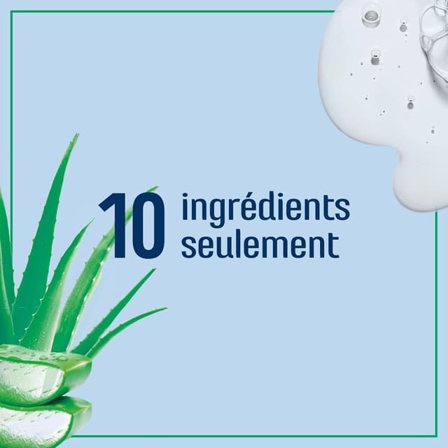 Detalle de Le Petit Marseillais Feuchtigkeitsspendendes Duschgel mit Bio-Aloe Vera (400 ml) – 98% natürliche Inhaltsstoffe
