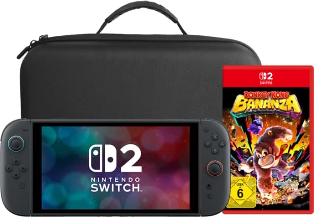 Thumbnail 44 de Nintendo Switch 2 + Donkey Kong Bananza + BlueBuilt Reisehülle