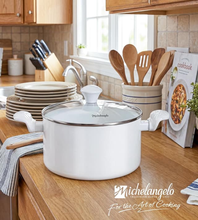 Thumbnail 6 de MICHELANGELO 6QT Stock Pot đ˛