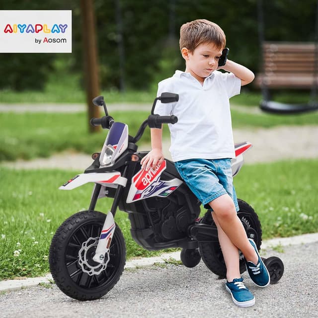 Thumbnail 1 de AIYAPLAY Moto électrique Enfants 12V 6 km/h
