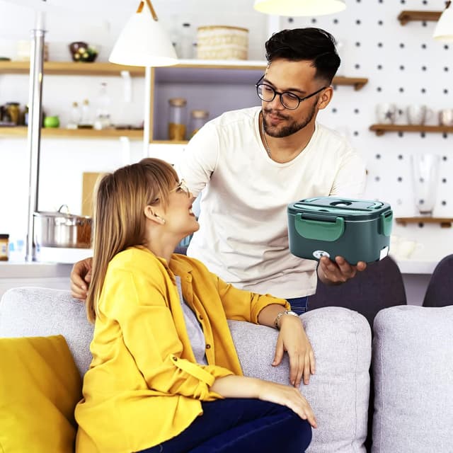 Thumbnail 6 de Gentre Lunch Box Elettrico portatile 4 in 1 con scaldavivande 1,5 L (12V/24V/220-240V) in acciaio inox