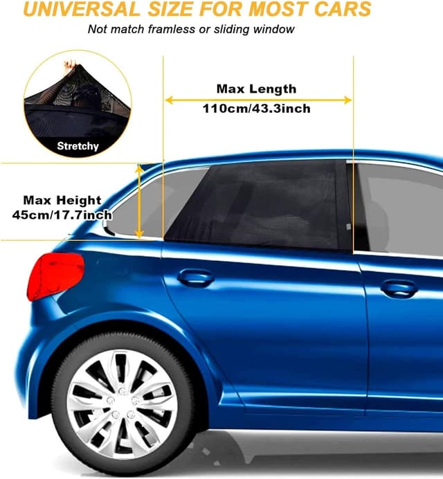 Detalle 2 de PEMOTech Sonnenschutz Auto Baby, UV 2-teilig