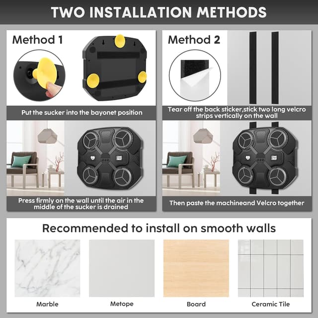 Detalle 2 de Music Boxing Machine Wall Mount Target