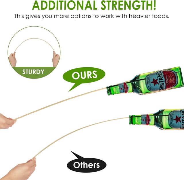 Thumbnail 4 de Marshmallow Roasting Sticks 120 PCS 90cm