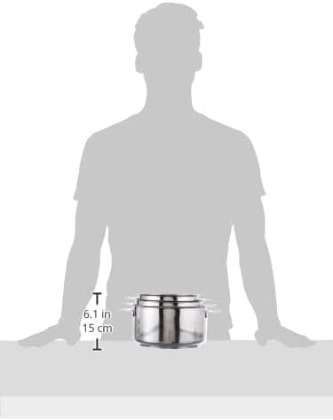 Thumbnail 3 de De Buyer TWISTY Juego 3 Cazos Inox 16/18/20 cm 🍲