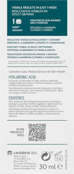 Detalle 2 de Endocare Age Barrier Hyaluboost Sérum 30 ml sérum