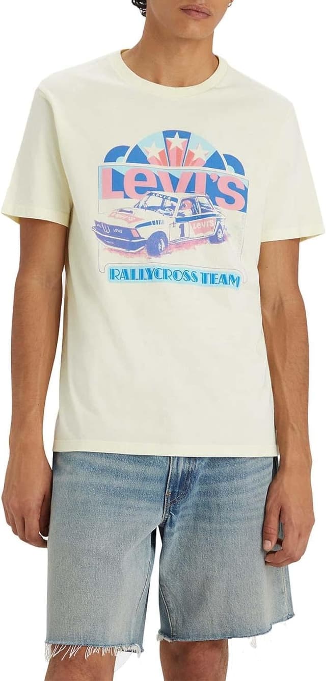 Thumbnail 6 de Levi's Camiseta Gráfica Cuello Redondo, Gris, M