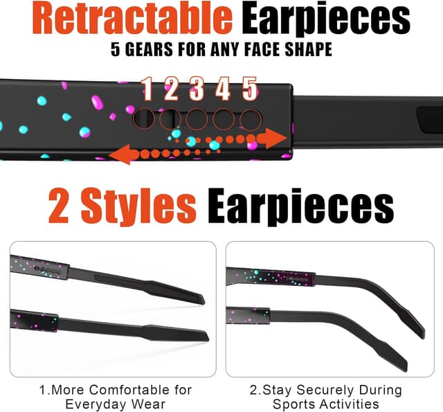 Detalle 2 de X-TIGER occhiali ciclismo polarizzati 19,2 g