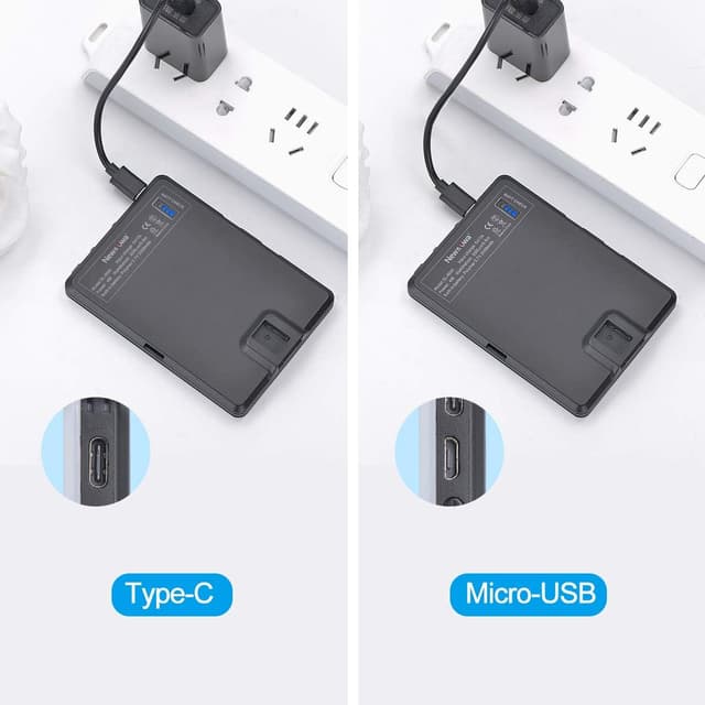 Thumbnail 5 de Newmowa 60 LED Rechargeable Clip Light for Video