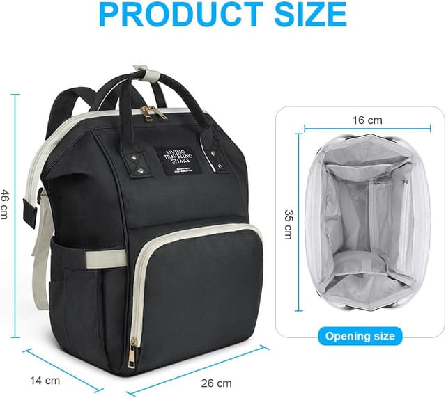 Thumbnail 1 de Vicloon Mochila de Pañales 10 bolsillos