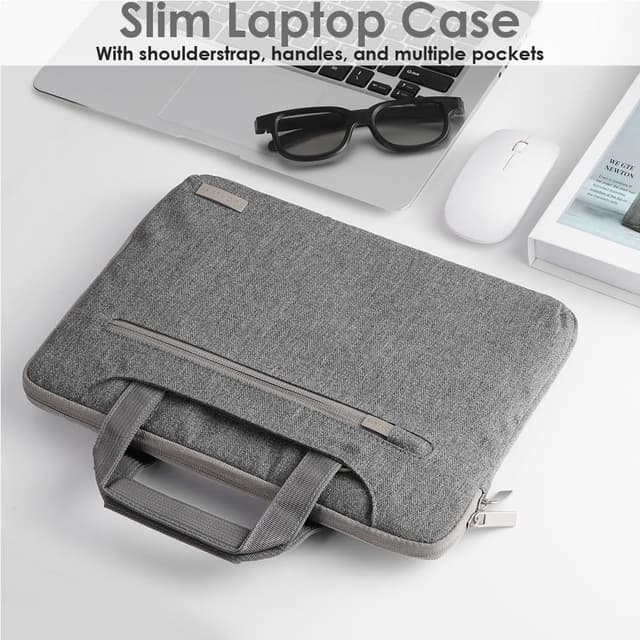 Detalle de TECHGEAR Laptop Case 13.6-inch grey