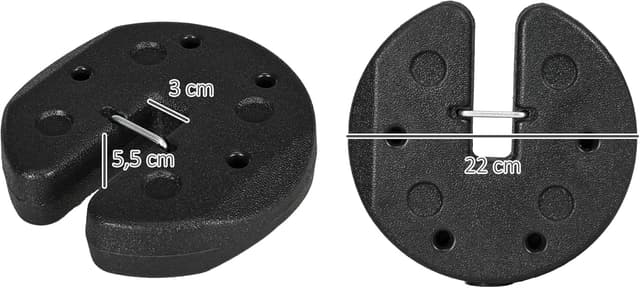 Thumbnail 2 de Outsunny Poids de lestage 4pcs pour tonnelle