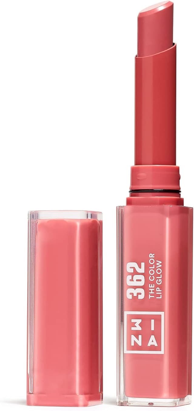 Detalle de 3INA MAKEUP The Color Lip Glow 362 Rosa 💄 Hidratante y Vegan
