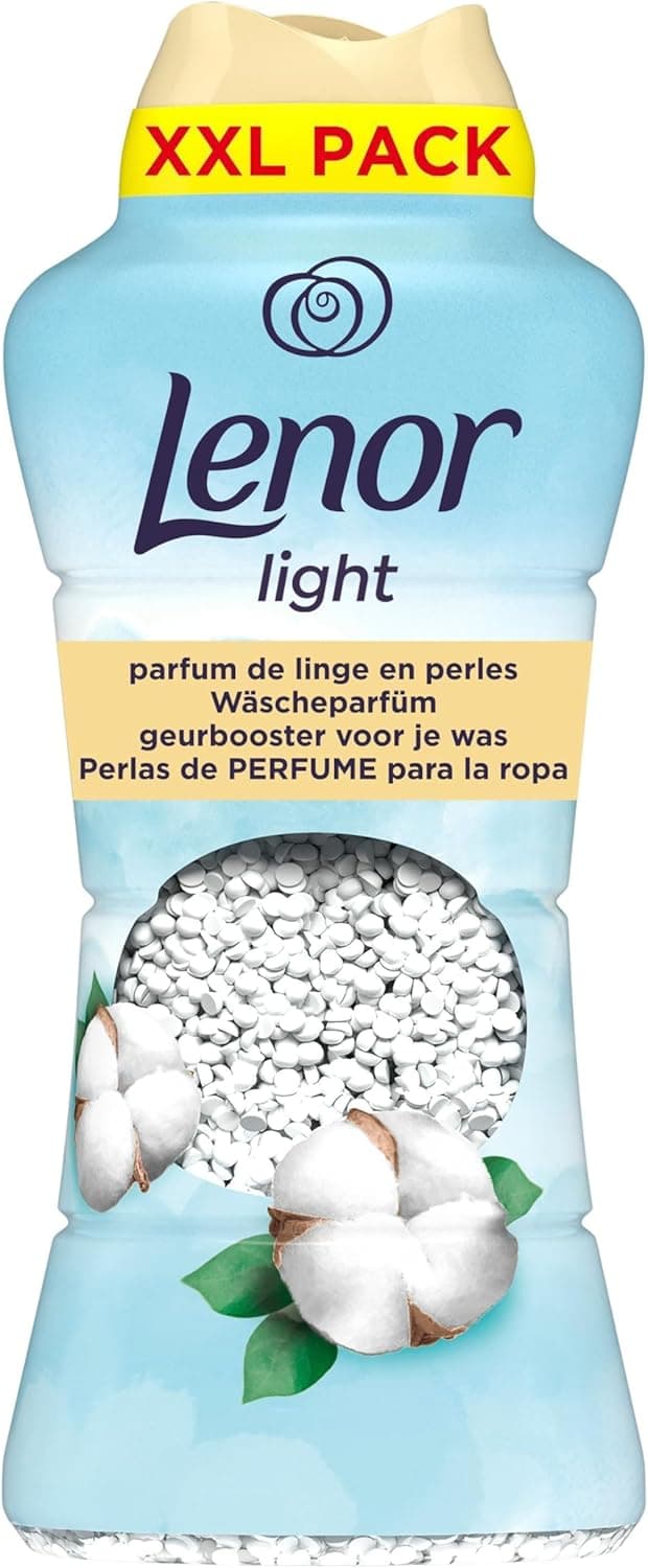 Detalle de Lenor Light Wäscheparfüm Frische Baumwollblüte – milde, lang anhaltende Frische für alle Textilien