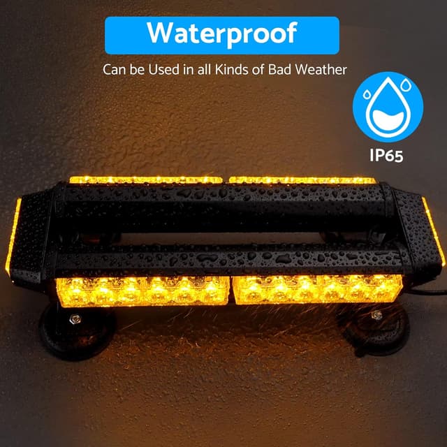 Detalle de eSynic flashing beacon light bar 14.4in