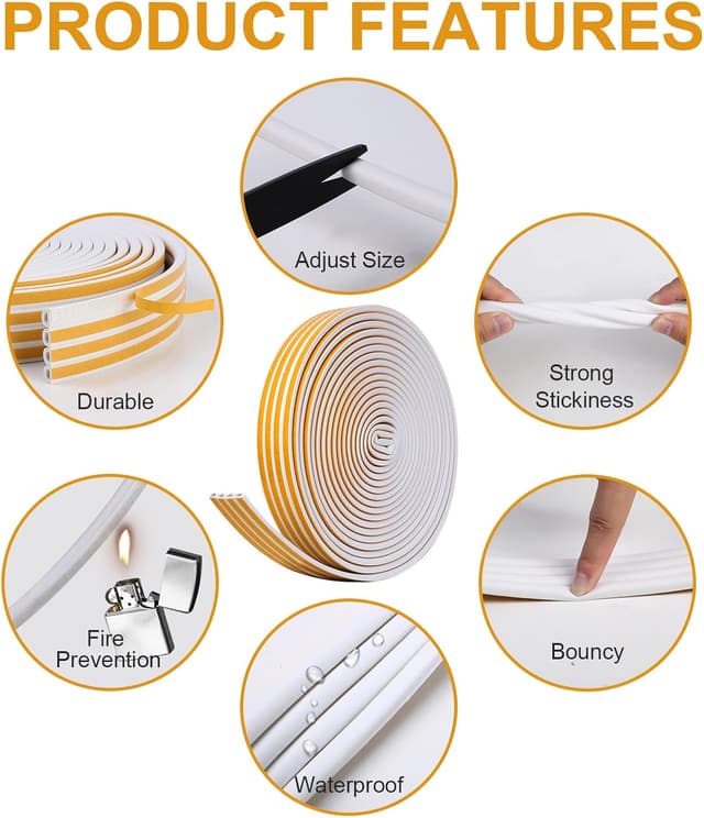 Thumbnail 4 de AiQInu Burlete puerta ventana 30 m