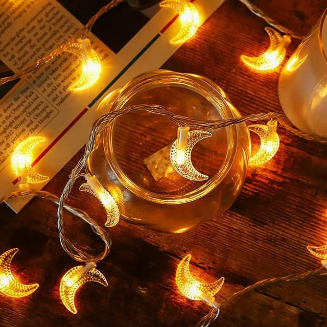 Thumbnail 6 de MUCHER Star Fairy Lights string lights (USB powered), 6m with 40 multicolour LEDs