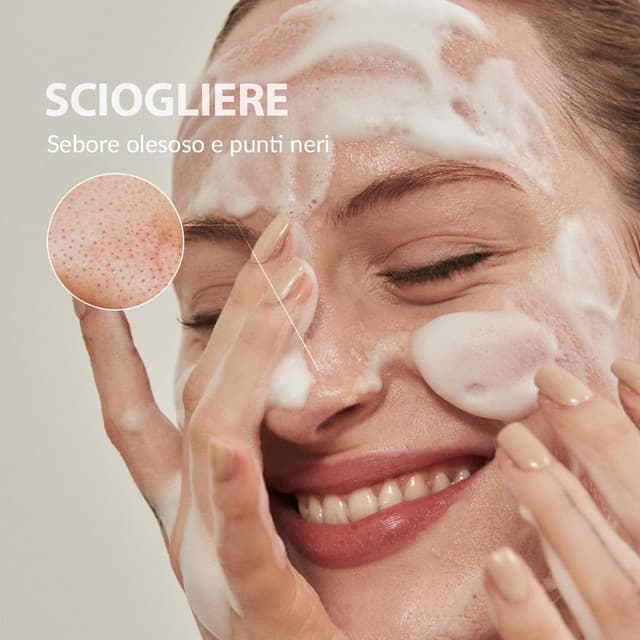 Detalle 2 de MIZON Rice Real Cleansing Foam detergente