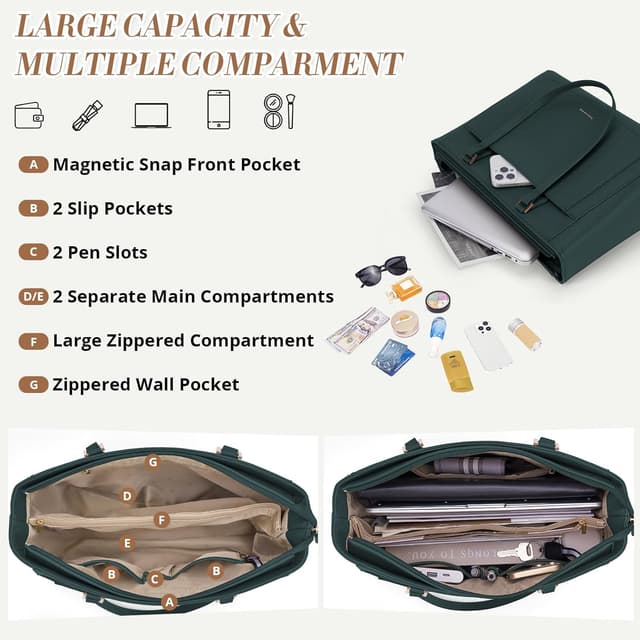 Thumbnail 3 de RAINSMORE Tote Bag for Women