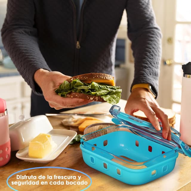 Thumbnail 6 de NAVERIT | Set de 3 Tupper Herméticos de Cristal 🍽