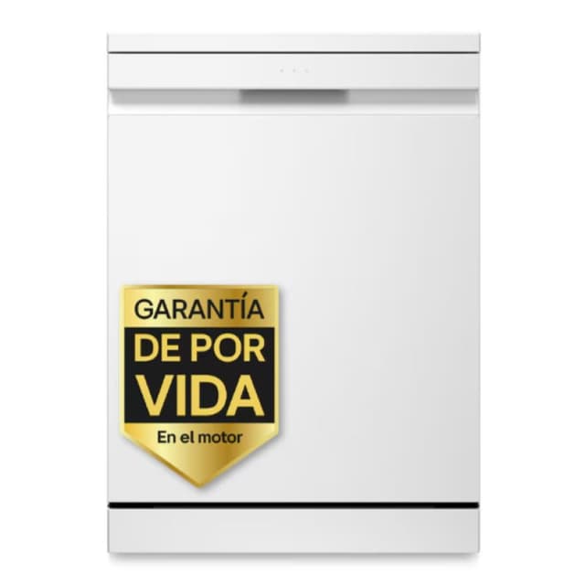 Detalle de Lavavajillas LG Quadwash Steam con tercera bandeja a vapor y Easy Rack Plus