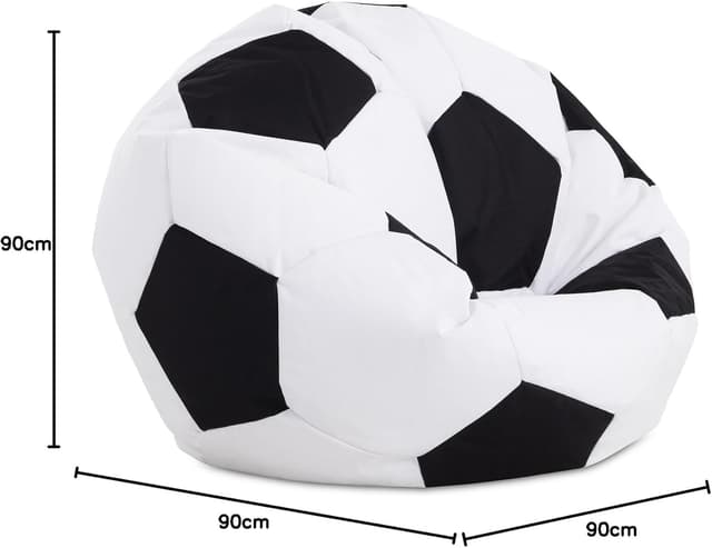 Thumbnail 1 de Textilhome Puff Pelota de Fútbol 90 cm