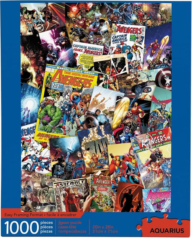Imagen de AQUARIUS Marvel Puzzle Cast 1000-Piece Jigsaw Puzzle (Glare-Free, Precision Fit) en OfertitasTOP
