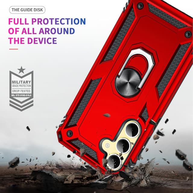 Thumbnail 6 de LeYi Galaxy S24 FE case with glass