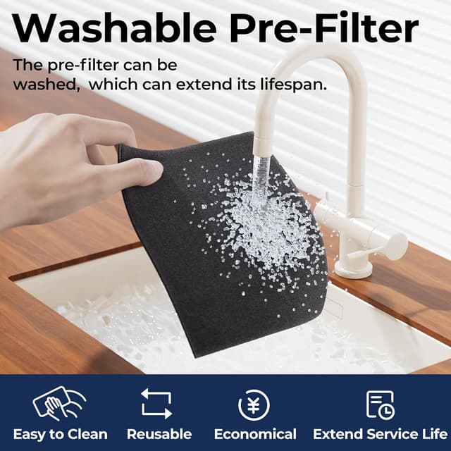 Detalle 2 de EVALIT Air Purifier for Large Room ⚡