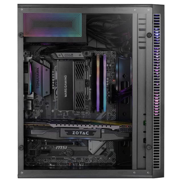 Thumbnail 3 de Mars Gaming Mc-blaze Caja PC ATX con FRGB 80 mm y tira LED frontal