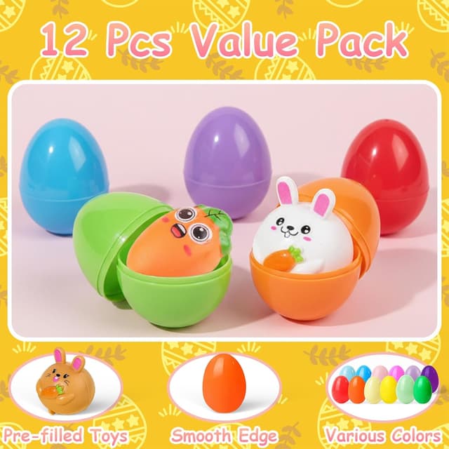 Detalle de Easter egg hunt kit, 24 pre filled eggs