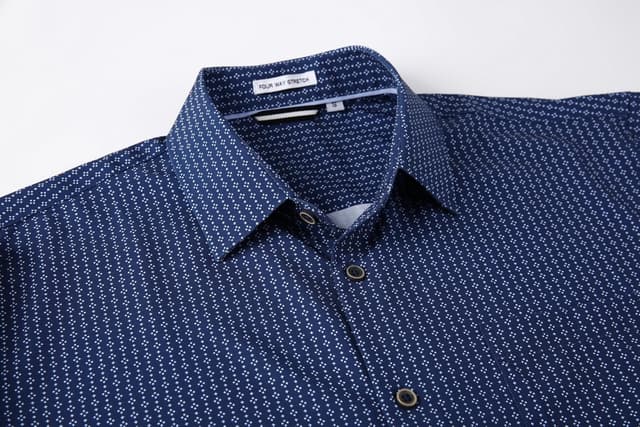 Detalle de Alex Vando Printed Dress Shirt 👔