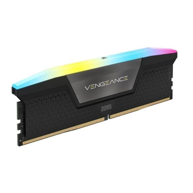 Thumbnail 1 de Corsair Vengeance RGB DDR5 6400MHz 32 GB CL32 de 2x16 GB negra