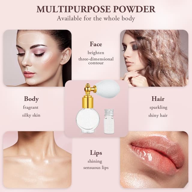 Thumbnail 5 de AOOWU Spray Purpurina Corporal ✨ Maquillaje Festival