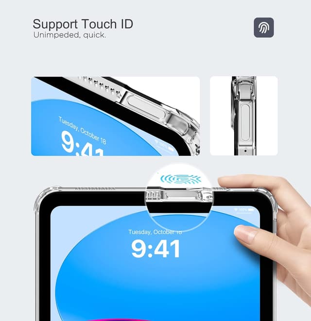 Thumbnail 3 de MoKo Clear Case for iPad A16 11th Gen 2025