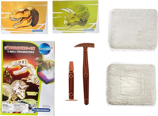 Detalle 2 de Clementoni 69408 Dino-Ausgrabungs-Set ab 7