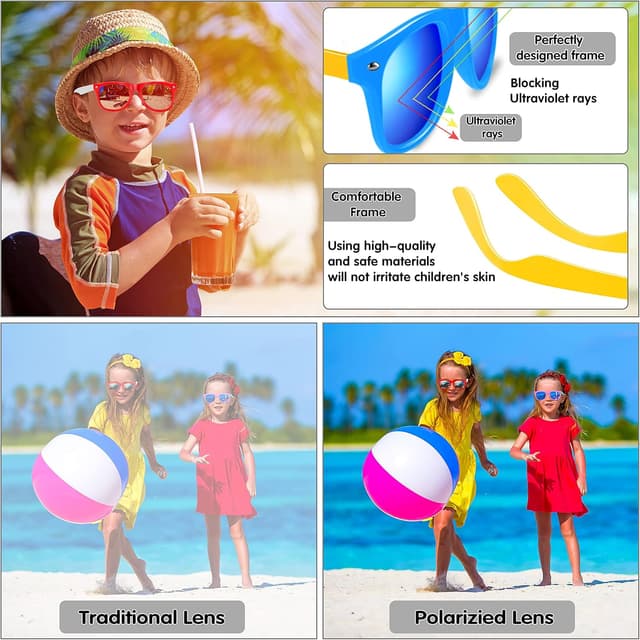 Thumbnail 6 de GINMIC Kids Sunglasses 12 Pack UV400